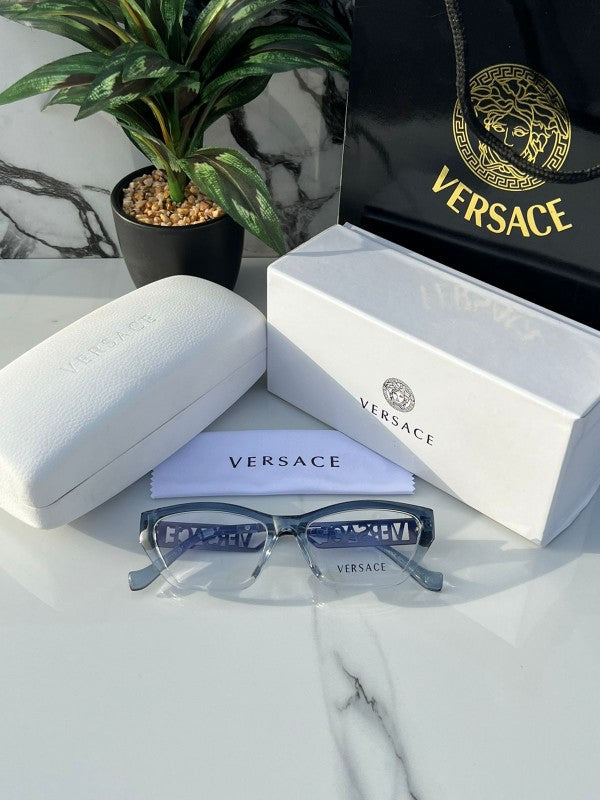 Versace 2625 transparent blue