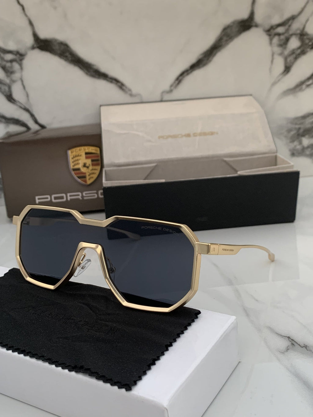 Porsche design 98145 gold black
