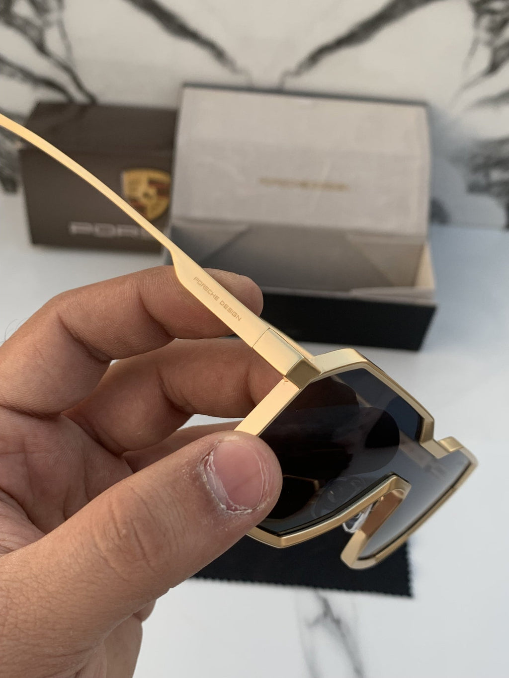 Porsche design 98145 gold black