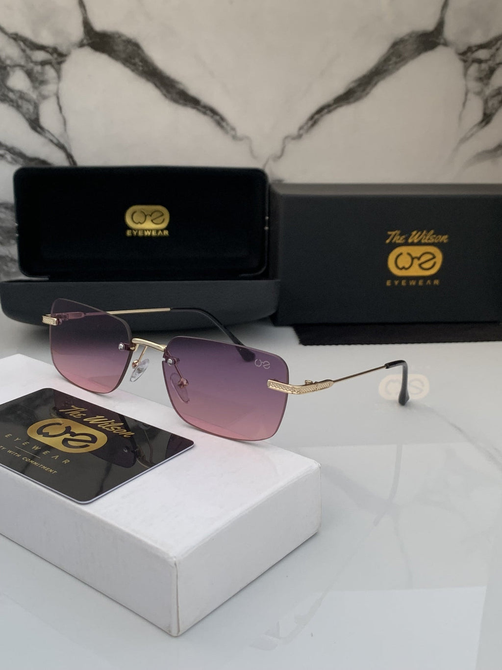 The wilson 2329 gold purple