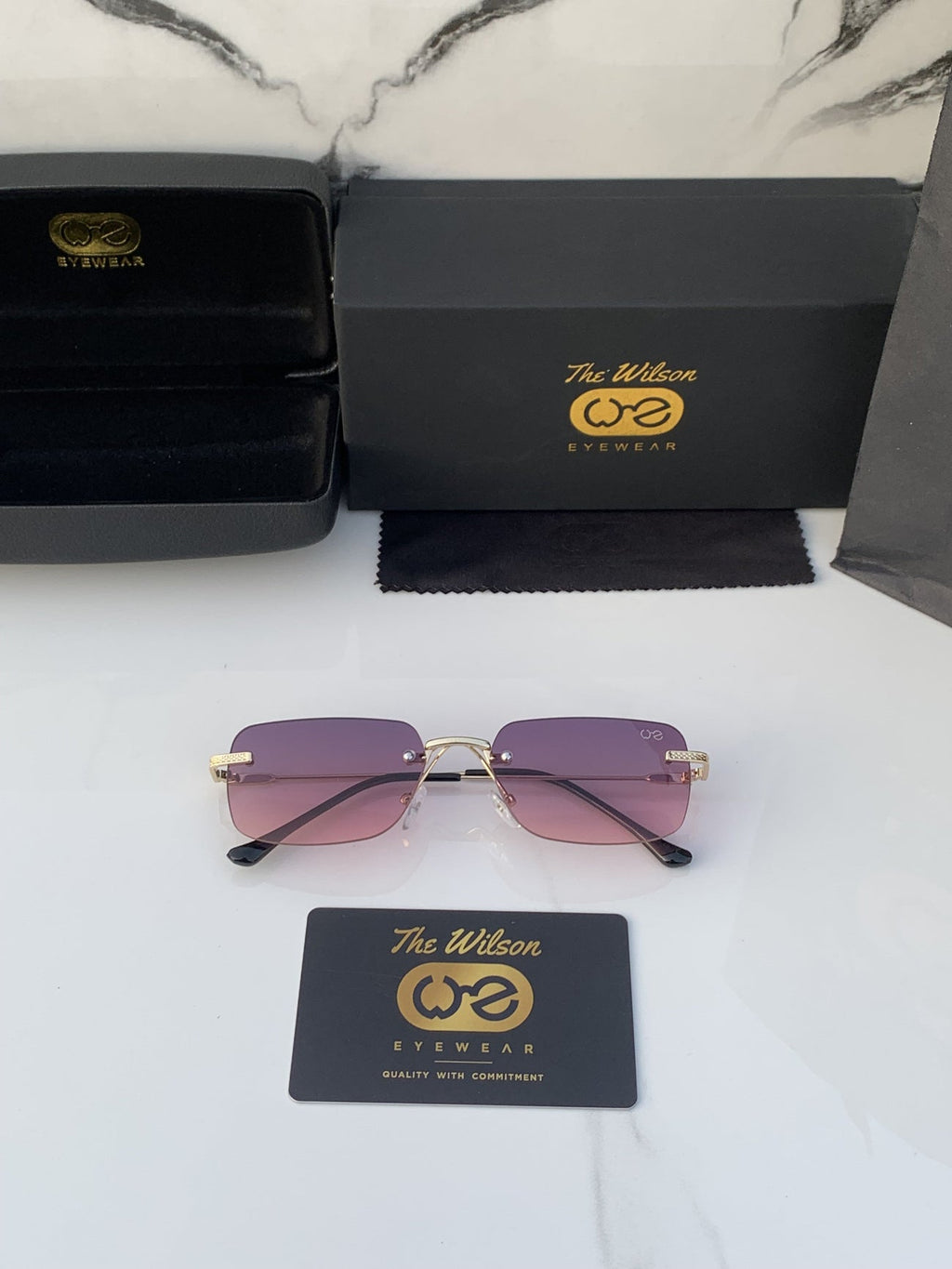 The wilson 2329 gold purple