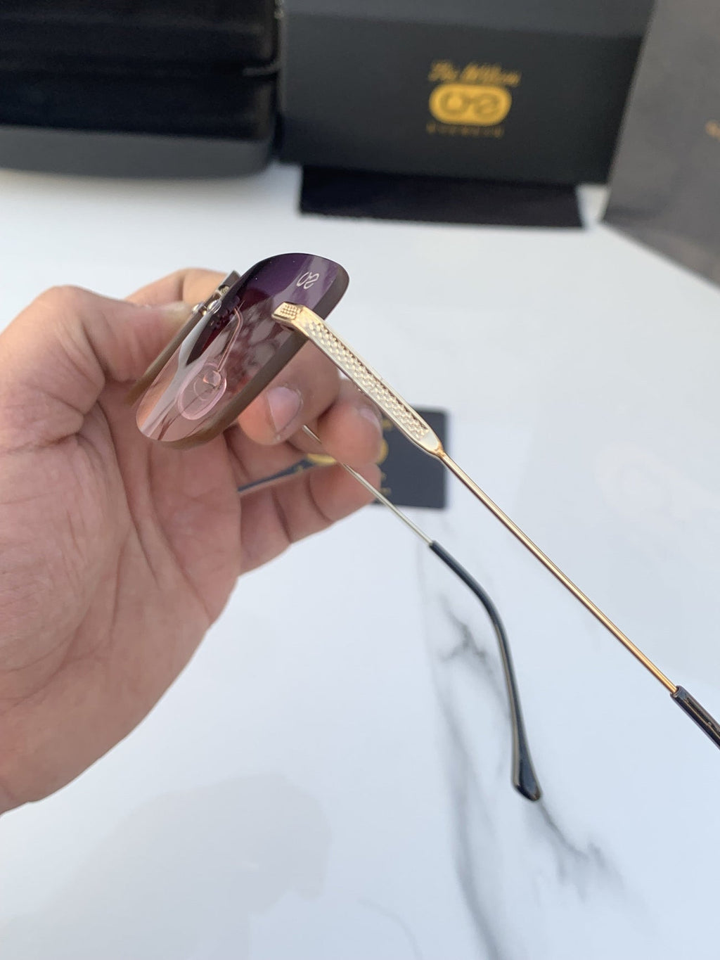 The wilson 2329 gold purple