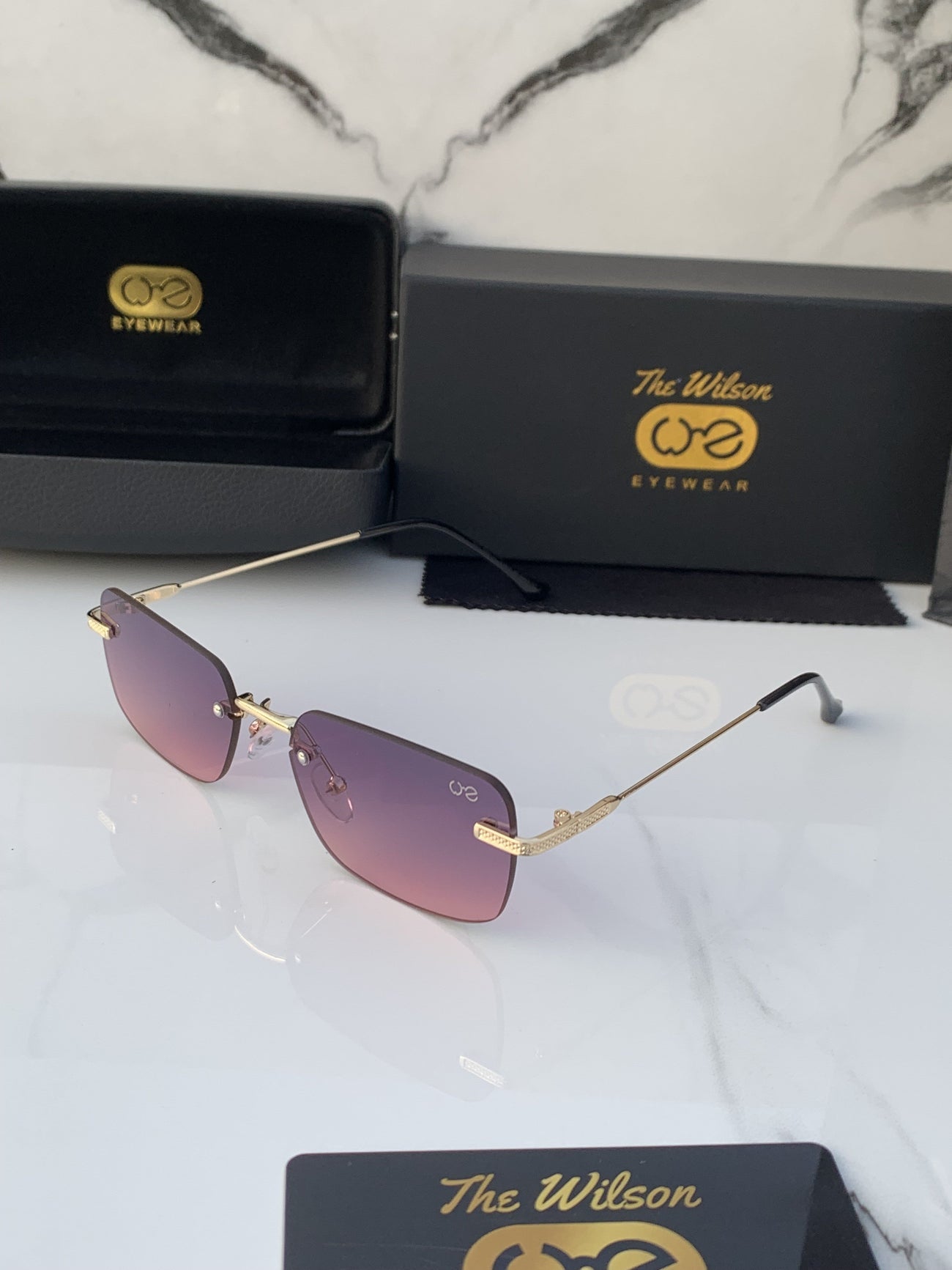 The wilson 2329 gold purple