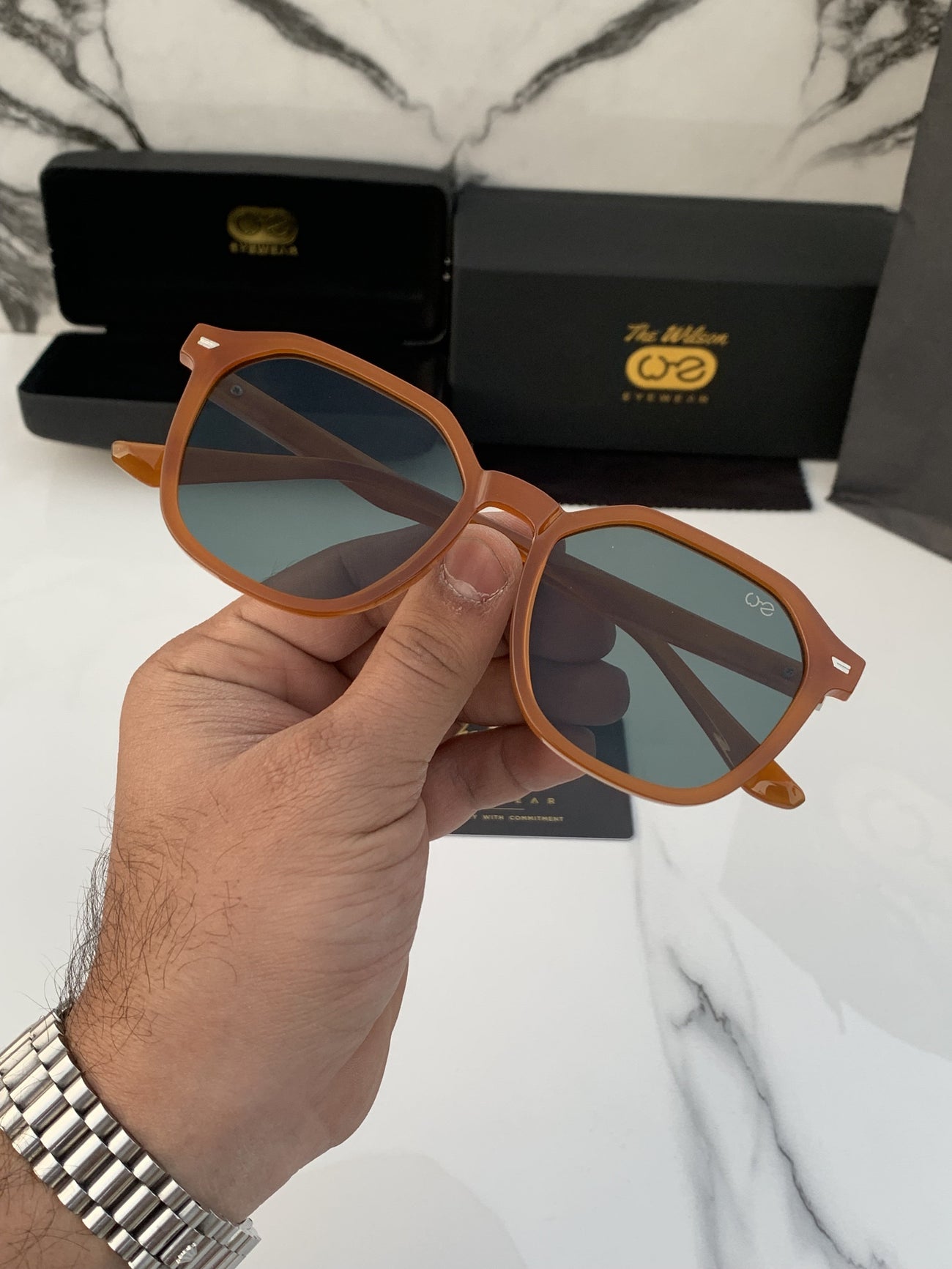 The wilson 24 brown green