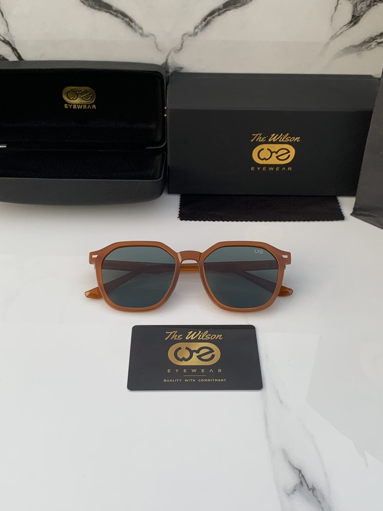 The wilson 24 brown green