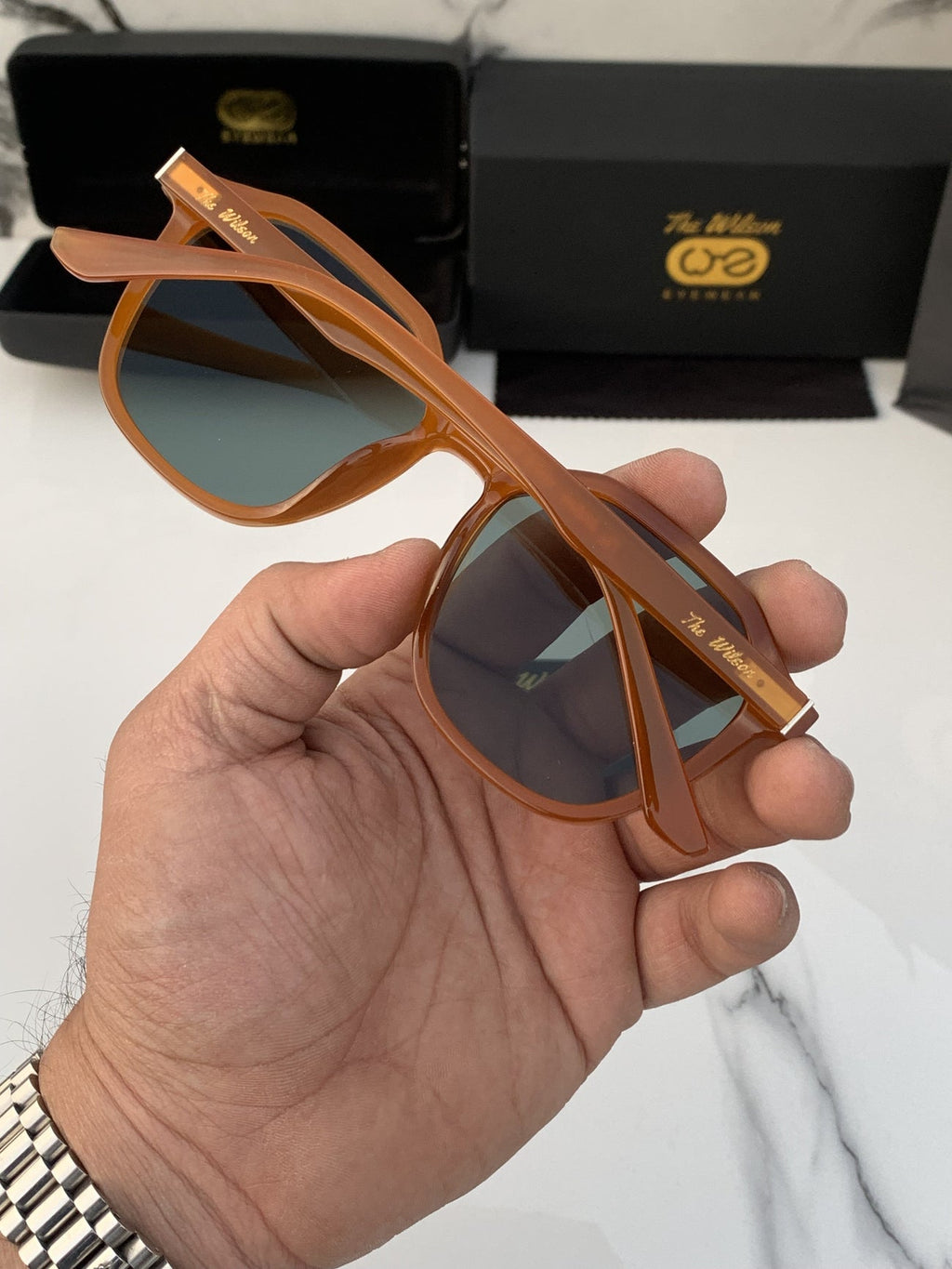 The wilson 24 brown green